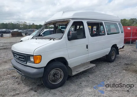 2007 Ford E-350 Super Duty Xl/Xlt z USA, uszkodzony, nr VIN 1FBSS31L47DA67849